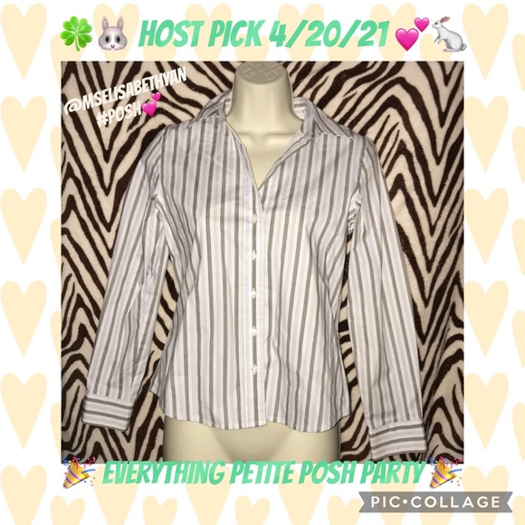 Ann Taylor factory 2P collared button down - Picture 1 of 4
